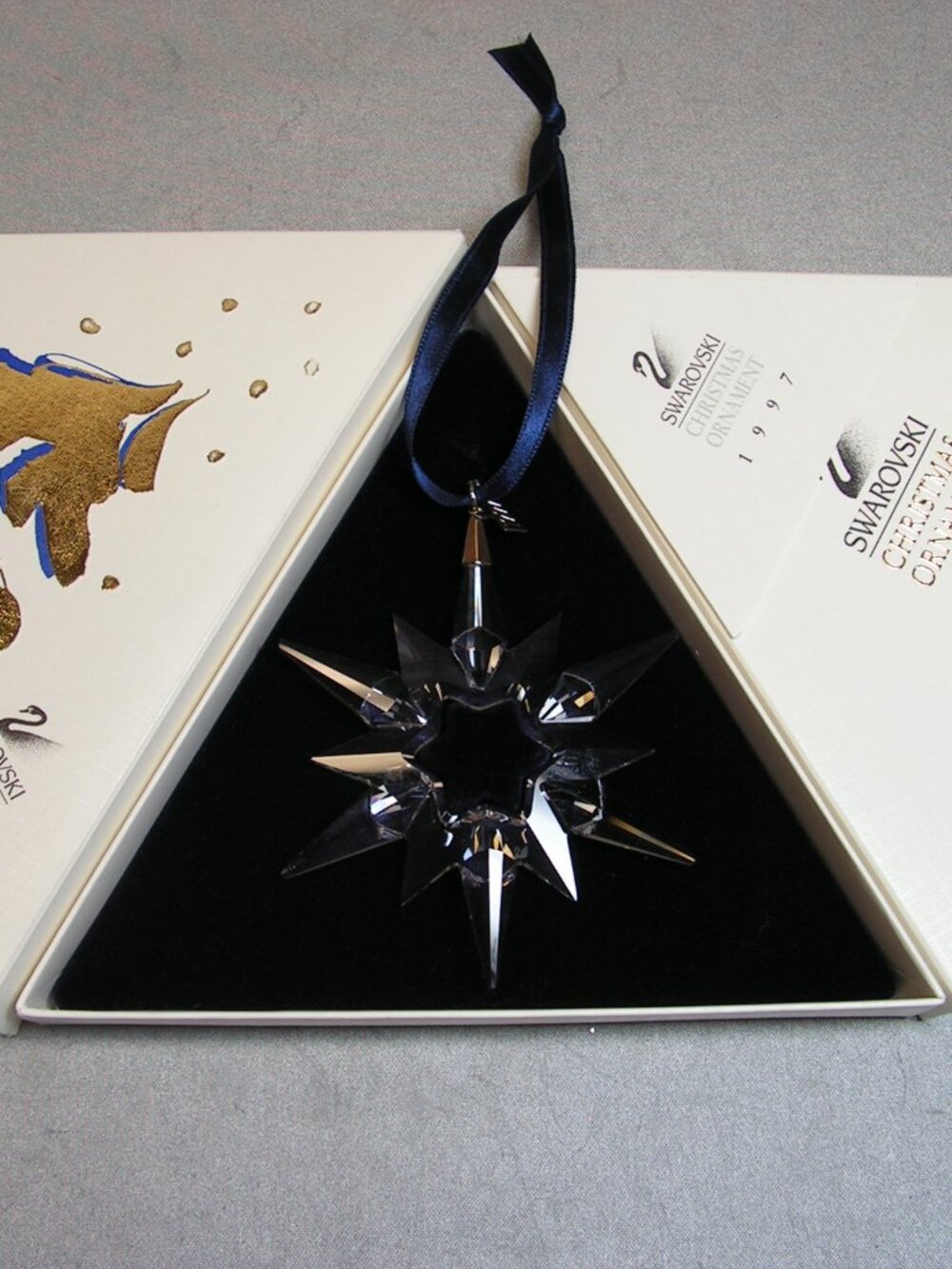 Swarovski Crystal Annual Edition 1997 Star Christmas Ornament 211987